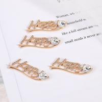 Jewelry Accessories Zinc Alloy multifunctional & DIY & with rhinestone nickel lead & cadmium free Sold By PC