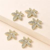 Hair Accessories DIY Findings Zinc Alloy multifunctional & with rhinestone nickel lead & cadmium free Sold By PC