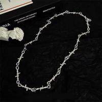 Zinc Alloy Jewelry Necklace fashion jewelry & Unisex nickel lead & cadmium free 45cm Sold By PC