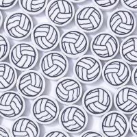 Polymer Clay Beads, Flat Round, DIY, white and black, 10mm, Approx 1000PCs/Bag, Sold By Bag