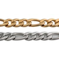 Stainless Steel Jewelry Bracelet, 304 Stainless Steel, fashion jewelry & Unisex, more colors for choice, 13.50x5.50mm, Sold Per Approx 8.46 Inch Strand