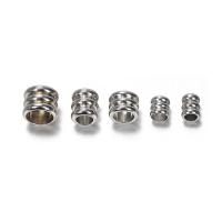 Stainless Steel Spacer Beads, 304 Stainless Steel, DIY & different size for choice, original color, 20PCs/Bag, Sold By Bag
