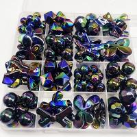 Plated Acrylic Beads, colorful plated, Different Shape for Choice & DIY & different size for choice, more colors for choice, Sold By PC