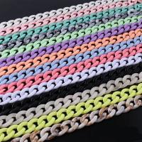 Ακρυλικό Η σύνδεση Ring, DIY, περισσότερα χρώματα για την επιλογή, 17x23mm, Περίπου 30PCs/τσάντα, Sold Με τσάντα