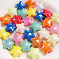 Plated Acrylic Beads Star UV plating DIY Approx 2.8mm Sold By PC