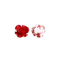 Resin Jewelry Beads, Flower, DIY, more colors for choice, 15mm, Sold By PC