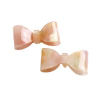 Hair Accessories DIY Findings, Acetate, Bowknot, more colors for choice, 39x20mm, Sold By PC