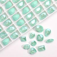 3D Nail Art Decoration Glass DIY light green Sold By PC