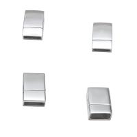 Stainless Steel Magnetic Clasp 304 Stainless Steel plated DIY original color Sold By Lot