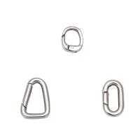 Nerezové šperky sponu, 304 Stainless Steel, á, DIY & různé styly pro výběr, Původní barva, Prodáno By PC