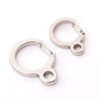 Stainless Steel Jewelry Clasp, 304 Stainless Steel, plated, DIY & different size for choice, original color, Sold By PC