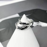 Пара кольца перста, Латунь, Регулируемый & ювелирные изделия моды & разные стили для выбора, не содержит никель, свинец, продается PC