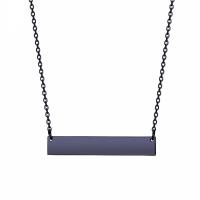 Titanstahl Halskette, Modeschmuck, keine, frei von Nickel, Blei & Kadmium, verkauft von PC