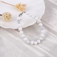 Gemstone Bracelets Natural Stone with 5cm extender chain Round fashion jewelry & for woman Length Approx 18 cm Sold By PC