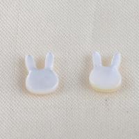 Natural Freshwater Shell Beads, Rabbit, DIY, more colors for choice, 9x6.90x3.20mm, Sold By PC