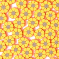 Polymer Ton Perlen , Sonnenblume, DIY, gelb, 10mm, ca. 1000PCs/Tasche, verkauft von Tasche
