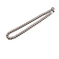 Stainless Steel Jewelry Bracelet, 304 Stainless Steel, fashion jewelry & Unisex, 4x4mm, Length:Approx 6.97 Inch, Sold By PC