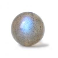 Mondstein Perlen, rund, DIY & verschiedene Größen vorhanden, grau, verkauft per ca. 38 cm Strang
