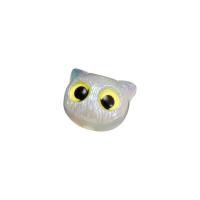 Acryl Schmuck Perlen, Katze, DIY & Emaille, keine, 19x17x5mm, Bohrung:ca. 3mm, ca. 200PCs/Tasche, verkauft von Tasche
