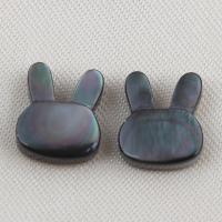 Natural Freshwater Shell Beads, Rabbit, DIY, more colors for choice, 11.90x9.90mm, Sold By PC