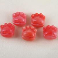 Resin Jewelry Beads, Claw, DIY, more colors for choice, 14.90x14x12.90mm, Sold By PC