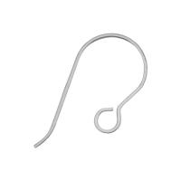 Pure Titanium Earring Hook, plated, DIY, original color, 100PCs/Lot, Sold By Lot