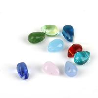 Abalorios de Cristal, Vidrio, Bricolaje, más colores para la opción, agujero:aproximado 1mm, 5PCs/Bolsa, Vendido por Bolsa