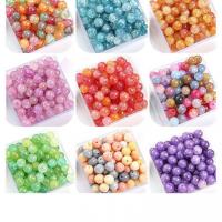 Perles en verre de mode, DIY, plus de couleurs à choisir, Environ 50PC/sac, Vendu par sac
