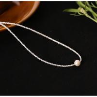 925 Sterling Silver Jewelry Sets, with Plastic Pearl, fashion jewelry & different styles for choice & for woman, nickel, lead & cadmium free, Length:38+5cm,15+5cm, Sold By PC