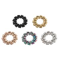 Rostfritt stål Smycken Hängen, 304 rostfritt stål, DIY & ihålig, fler färger för val, 25x25mm, Hål:Ca 11mm, Säljs av PC