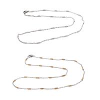 Edelstahl Schmuck Halskette, 304 Edelstahl, Modeschmuck & für Frau, keine, Länge:ca. 45.5 cm, verkauft von PC