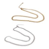 Stainless Steel Jewelry Necklace, 304 Stainless Steel, Vacuum Ion Plating, fashion jewelry & for woman, more colors for choice, Length:Approx 51.5 cm, Sold By PC