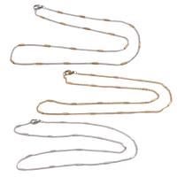 Edelstahl Schmuck Halskette, 304 Edelstahl, Modeschmuck & für Frau, keine, Länge:ca. 45.3 cm, verkauft von PC