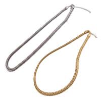 Stainless Steel Jewelry Necklace 304 Stainless Steel Vacuum Ion Plating fashion jewelry & for woman Length Approx 52 cm Sold By PC