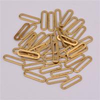 Hollow Brass Pendants, DIY, original color, nickel, lead & cadmium free, 4.50x15x1mm, Approx 100PCs/Bag, Sold By Bag