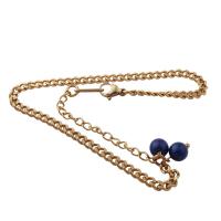 Edelstahl Schmuck Armband, 304 Edelstahl, mit Kunststoff Perlen, Modeschmuck & für Frau, goldfarben, 18x2mm, Länge:ca. 11.32 ZollInch, verkauft von PC