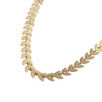 Bijoux bracelet en acier inoxydable, Acier inoxydable 304, bijoux de mode & pour femme, doré, 7x2mm, Longueur:Environ 10.75 pouce, Vendu par PC