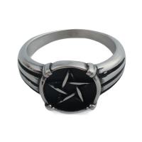 Палец кольцо из нержавеющей стали, Нержавеющая сталь 304, ювелирные изделия моды & Мужская & разный размер для выбора, ring thickness 13.5mm, продается PC