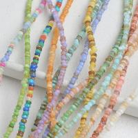 Natural Freshwater Shell Beads, DIY, more colors for choice, 3mm, Length:Approx 38 cm, Sold By PC