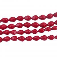 South Sea Shell Beads, Shell Pearl, Potato, DIY & different size for choice, red, Sold Per Approx 38 cm Strand