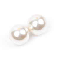 Plastične perle, Plastika, možete DIY & različite veličine za izbor, bijel, Prodano By PC
