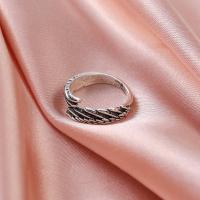 Zinc Alloy Finger Ring silver color plated fashion jewelry & Unisex nickel lead & cadmium free Inner diameter 1.7cm Sold By PC