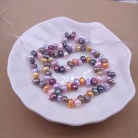 Cultured Rice Freshwater Pearl Beads DIY mixed colors Length about 4-5mm Sold Per Approx 38 cm Strand