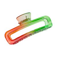Hair Claw Clips, Plastic, fashion jewelry, more colors for choice, 130x60mm, Sold By PC