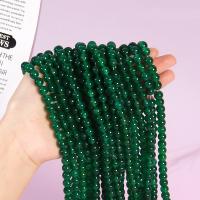 Achat Perlen, rund, DIY & verschiedene Stile für Wahl, verkauft von Strang