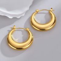 Stainless Steel Lever Back Earring 304 Stainless Steel plated fashion jewelry & for woman gold nickel lead & cadmium free Sold By Pair