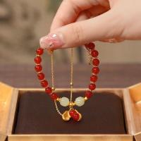 Resin Bracelets with Hetian Jade fashion jewelry 21.5cm 1.1cm Sold By PC