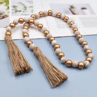 Christmas Decoration Wood with Linen multifunctional & DIY Sold By PC