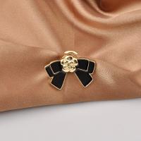 Zinc Alloy Brooches Bowknot for woman nickel lead & cadmium free Sold By PC