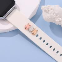 Zinc Alloy Watch Band Finding Fish for apple watch & Unisex & with rhinestone nickel lead & cadmium free Sold By PC